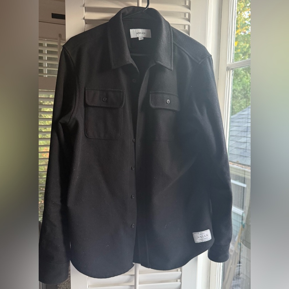 Anian Men’s Utility Jacket in Black